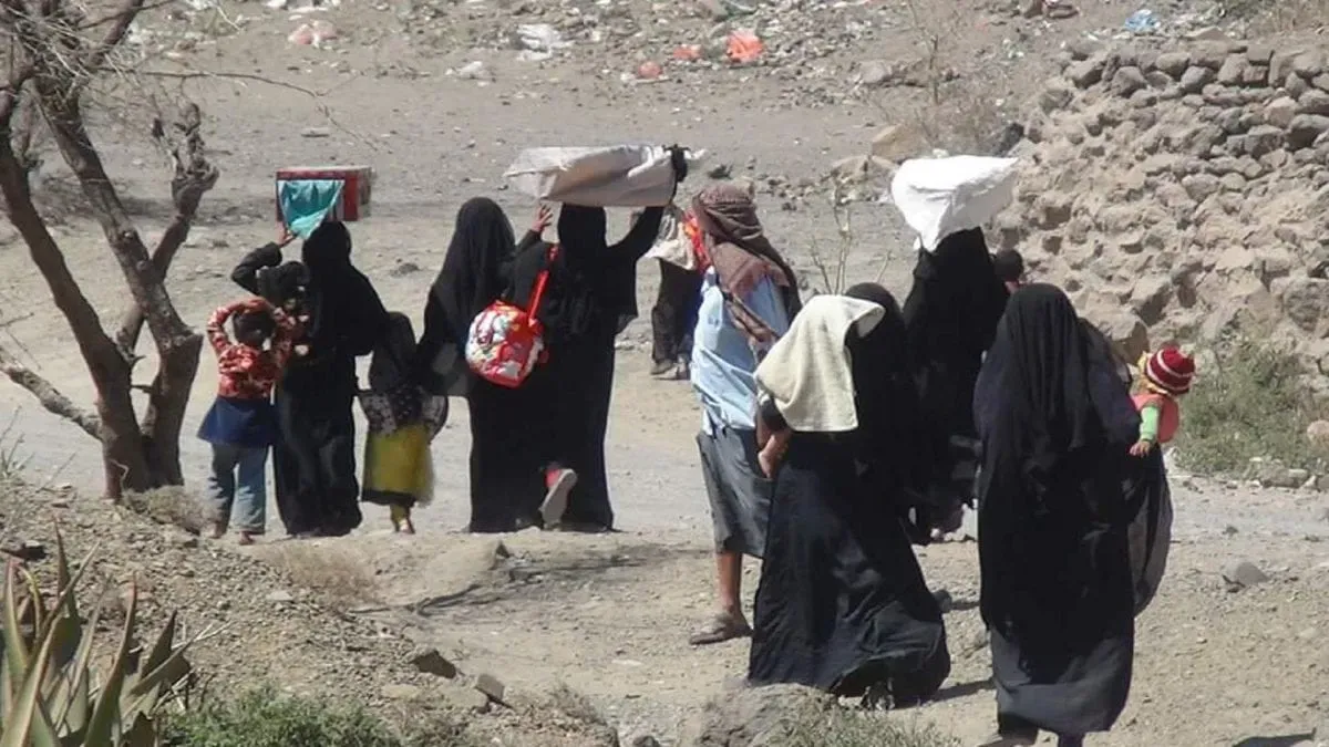 اليمن: نحو 200 ألف شخص نزحوا جراء التصعيد الحوثي خلال سبتمبر